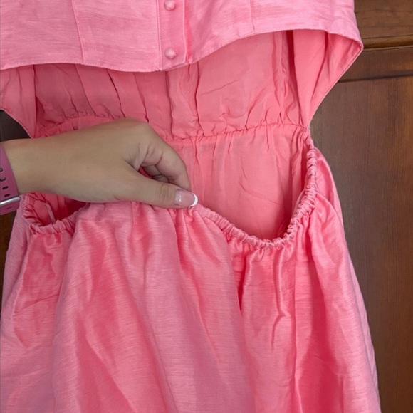 Vineyard Vines Puff Sleeve Cut out Dress, size 8, NWT - Picture 10 of 10